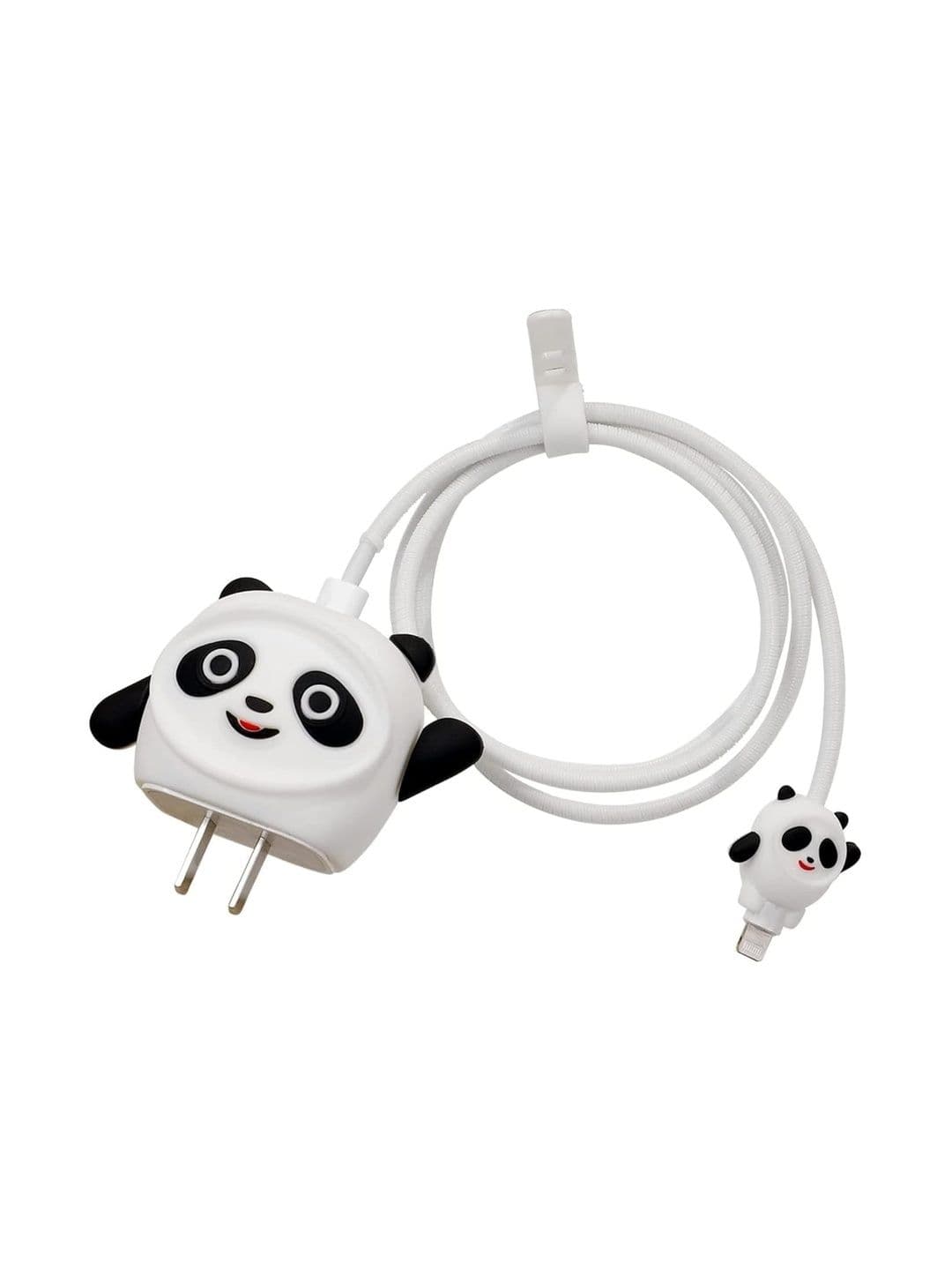 AUGEN Unisex Quirky 3D Design Silicone Protective Case for 20W iPhone USB-C Power