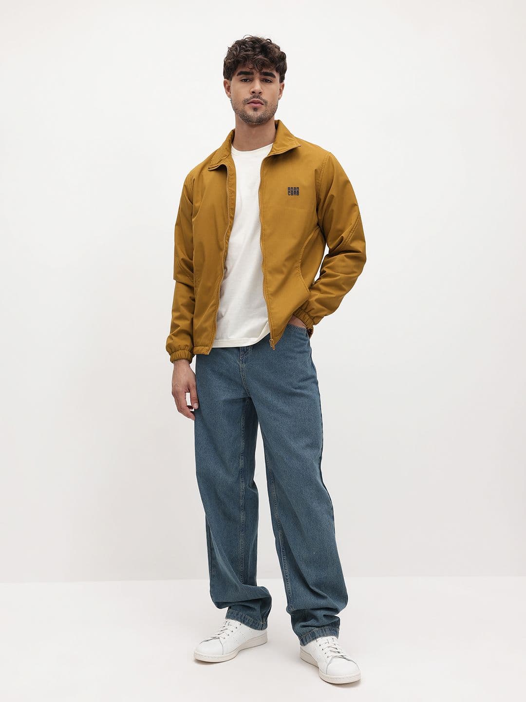 The Roadster Life Co. Solid Spread Collar Tailored Jacket - view 1