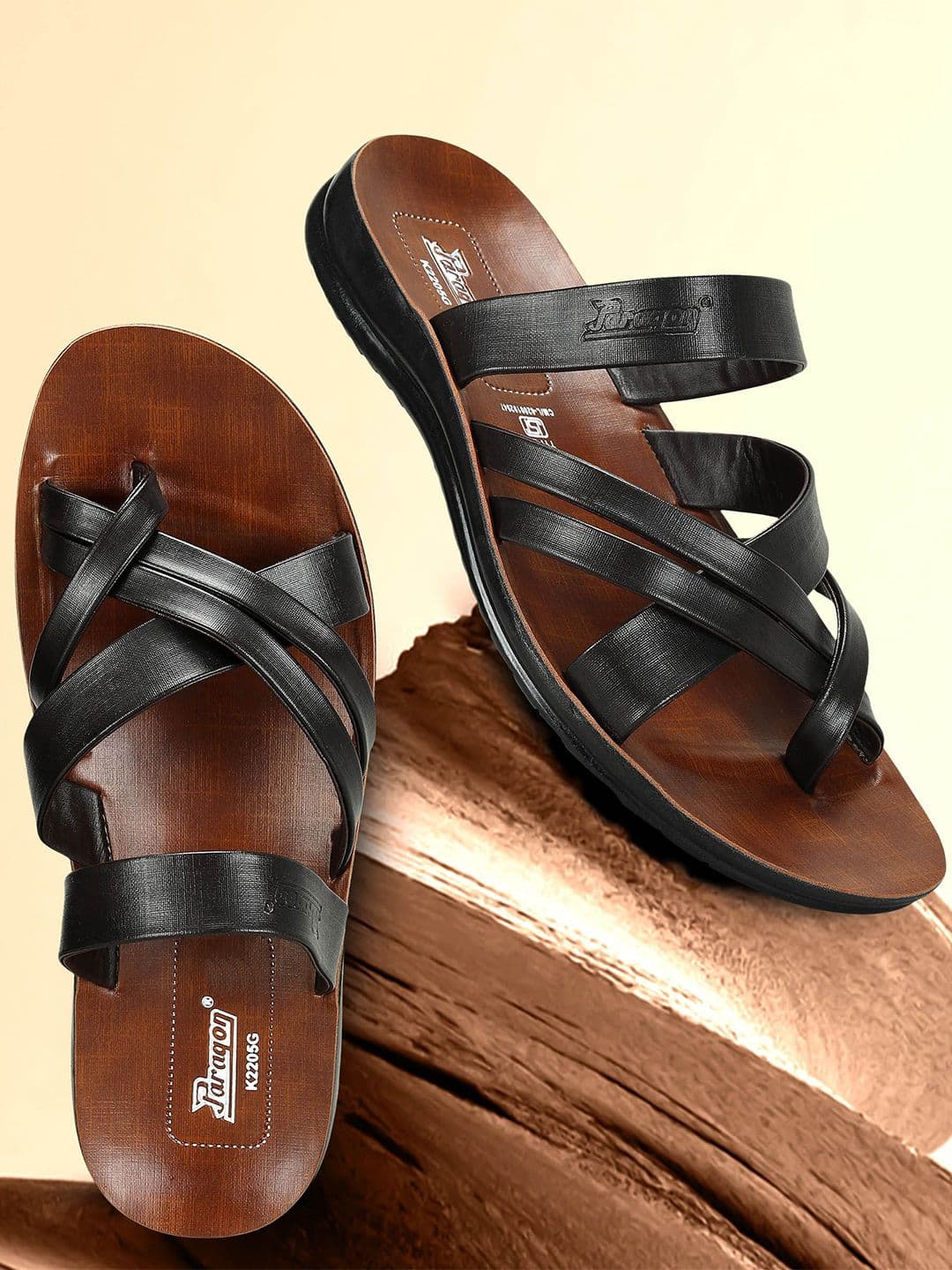 Paragon Men Comfortable Sole & Durable Comfort Slip-On Sandals - view 1