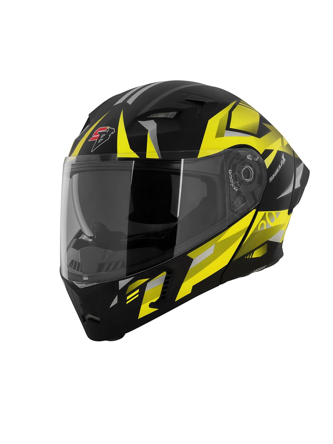 Steelbird Men Anti-Scratch ISI Certified Flip Up Motorbike Helmet