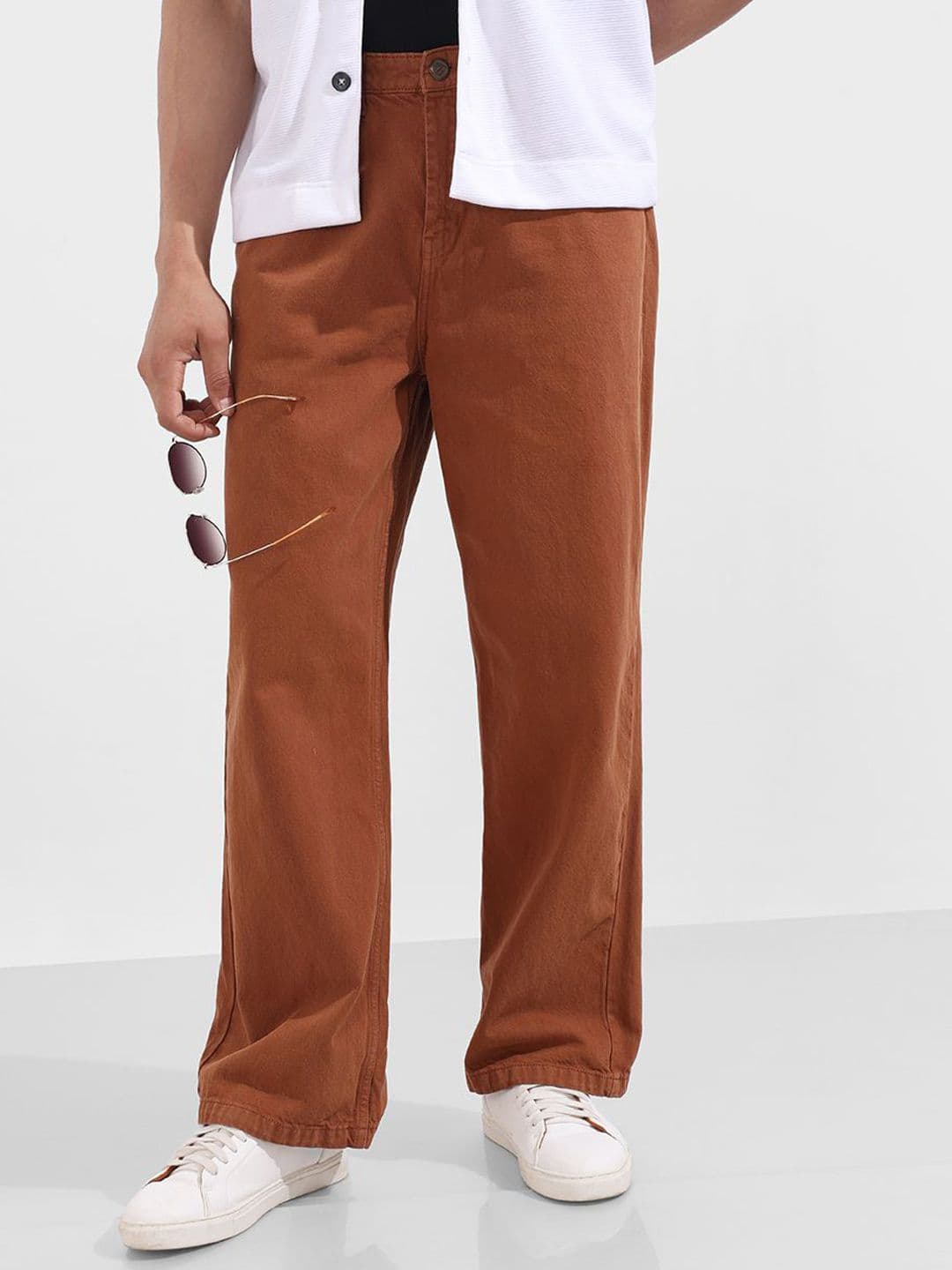 The Indian Garage Co Men Baggy Mid-Rise Jeans - view 1