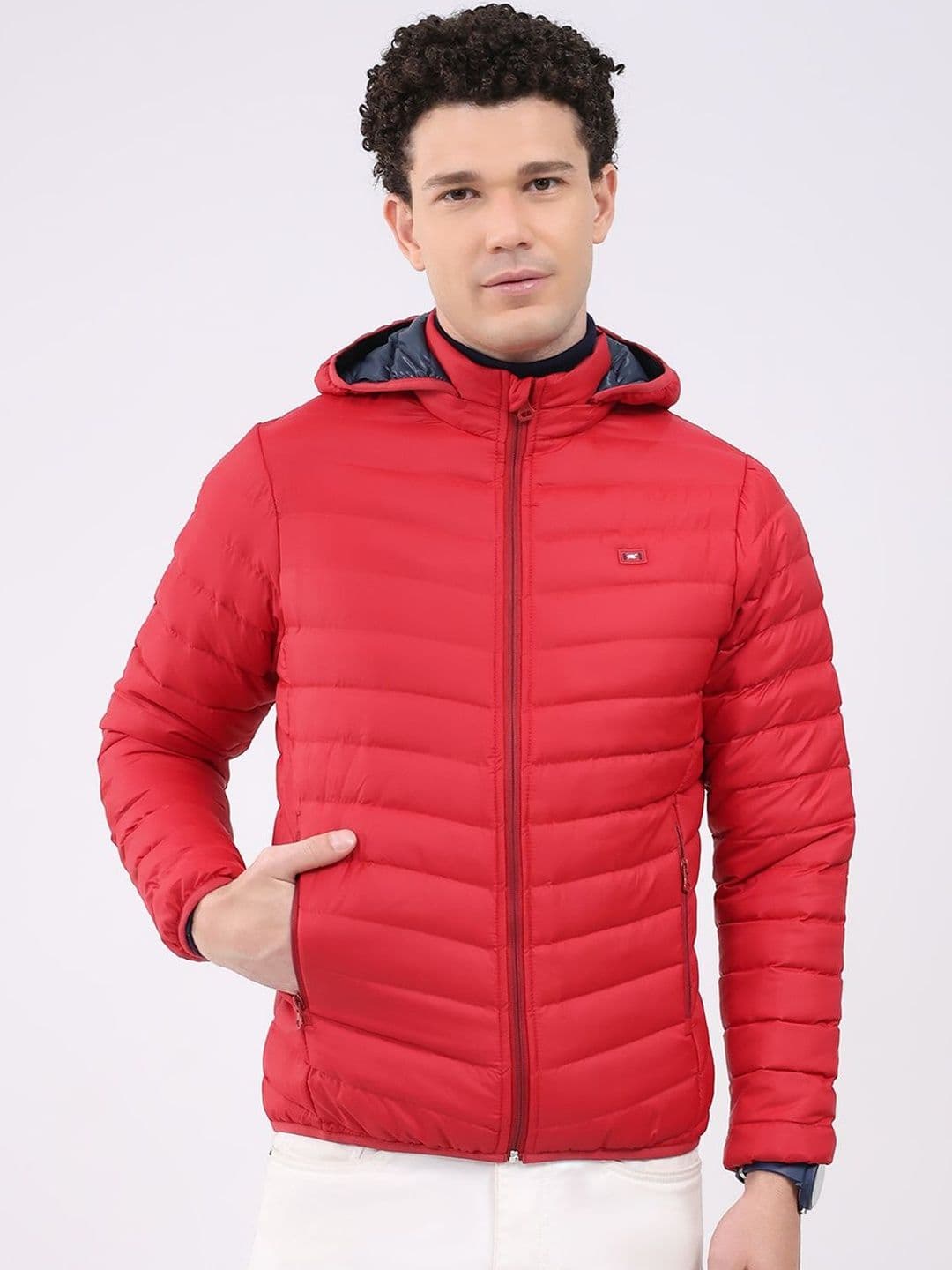Monte Carlo Men Hooded Solid Puffer Jacket - view 1