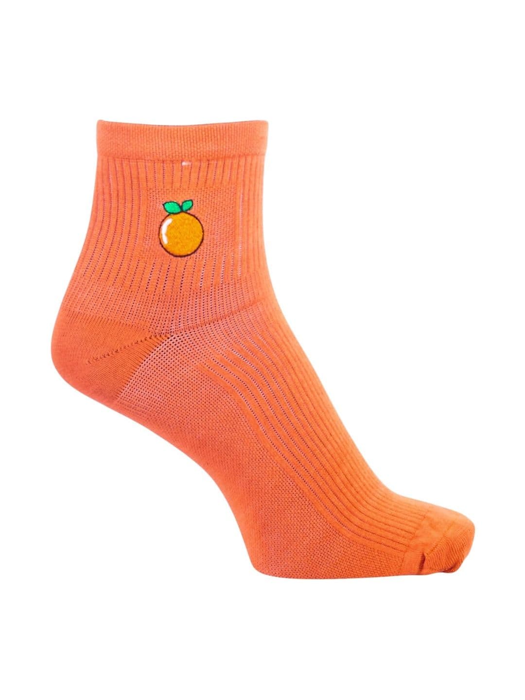 Soxytoes Unisex Patterned Clementine Quarter Length Bamboo Socks - view 1