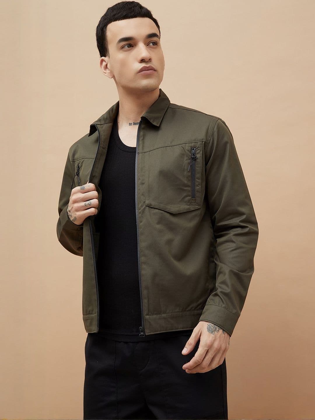 Bossini Spread Collar Long Sleeves Tailored Jacket - view 1