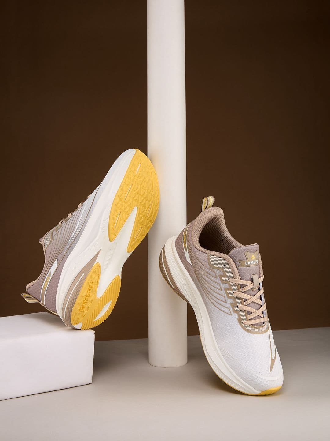Campus DRIVO Men Mesh Running Sports Shoes - view 1