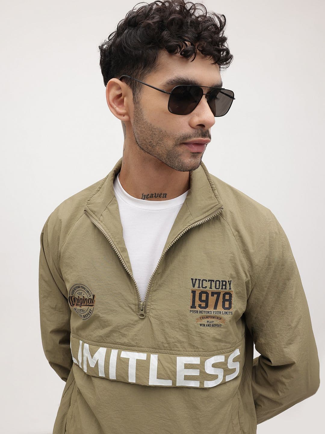 The Roadster Life Co. Typography Printed Bomber Jacket - view 1