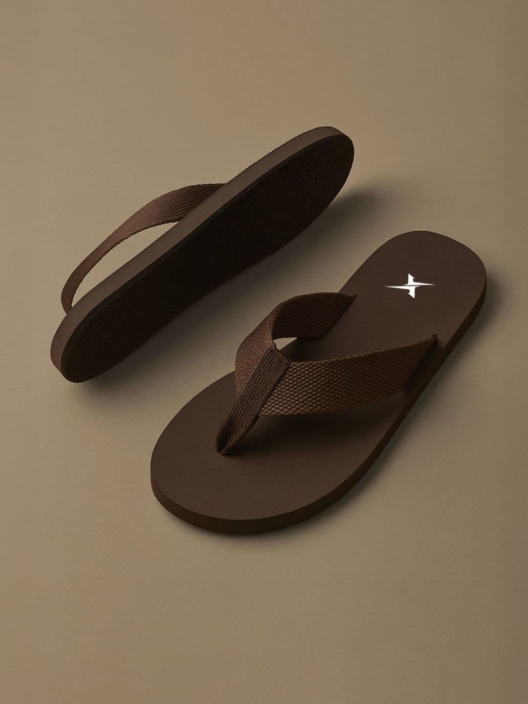 KRAASA Men Self Design Thong Flip-Flops - view 1