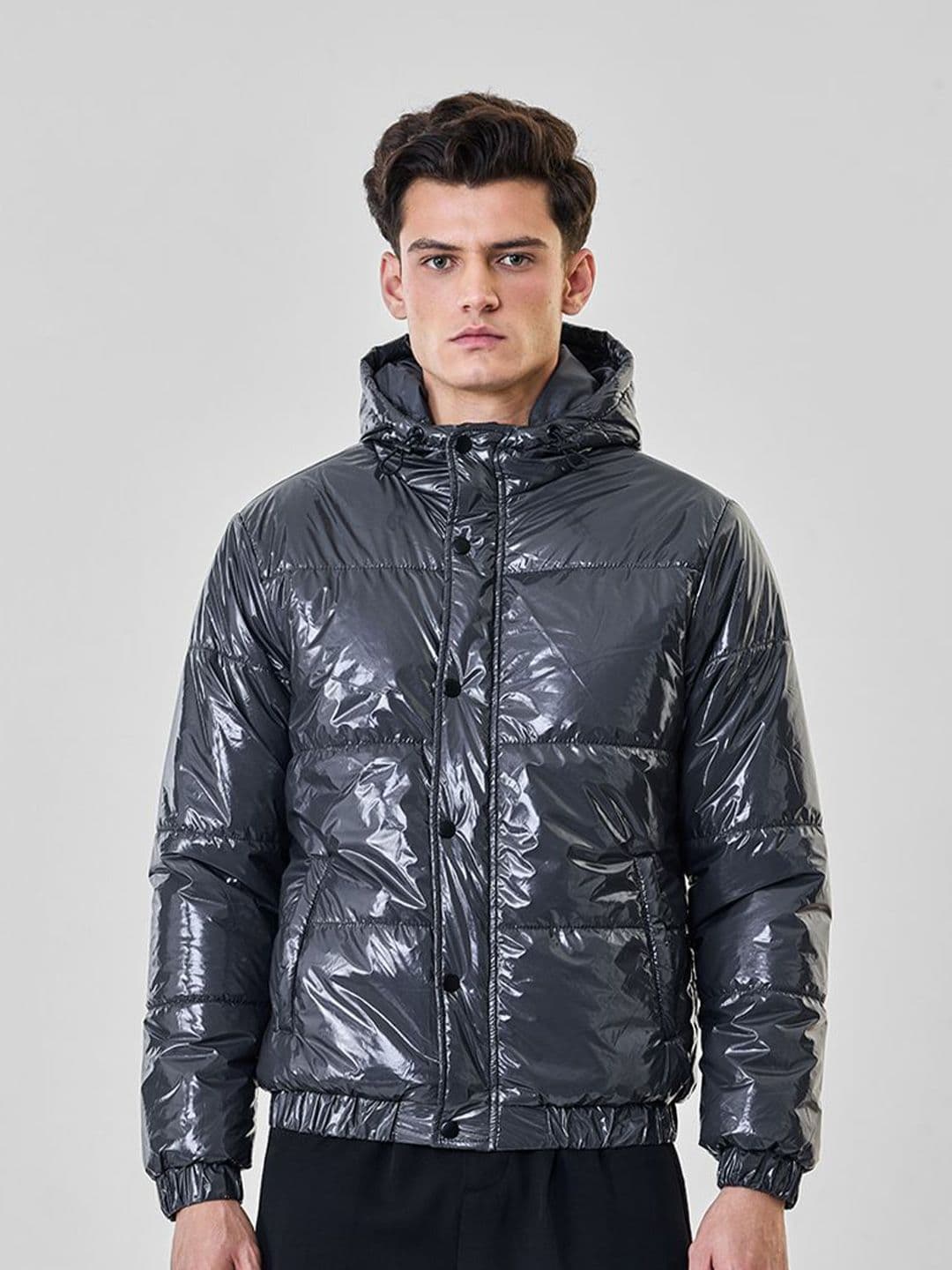 Snitch Men Hooded Long Sleeves Lightweight Padded Jacket - view 1