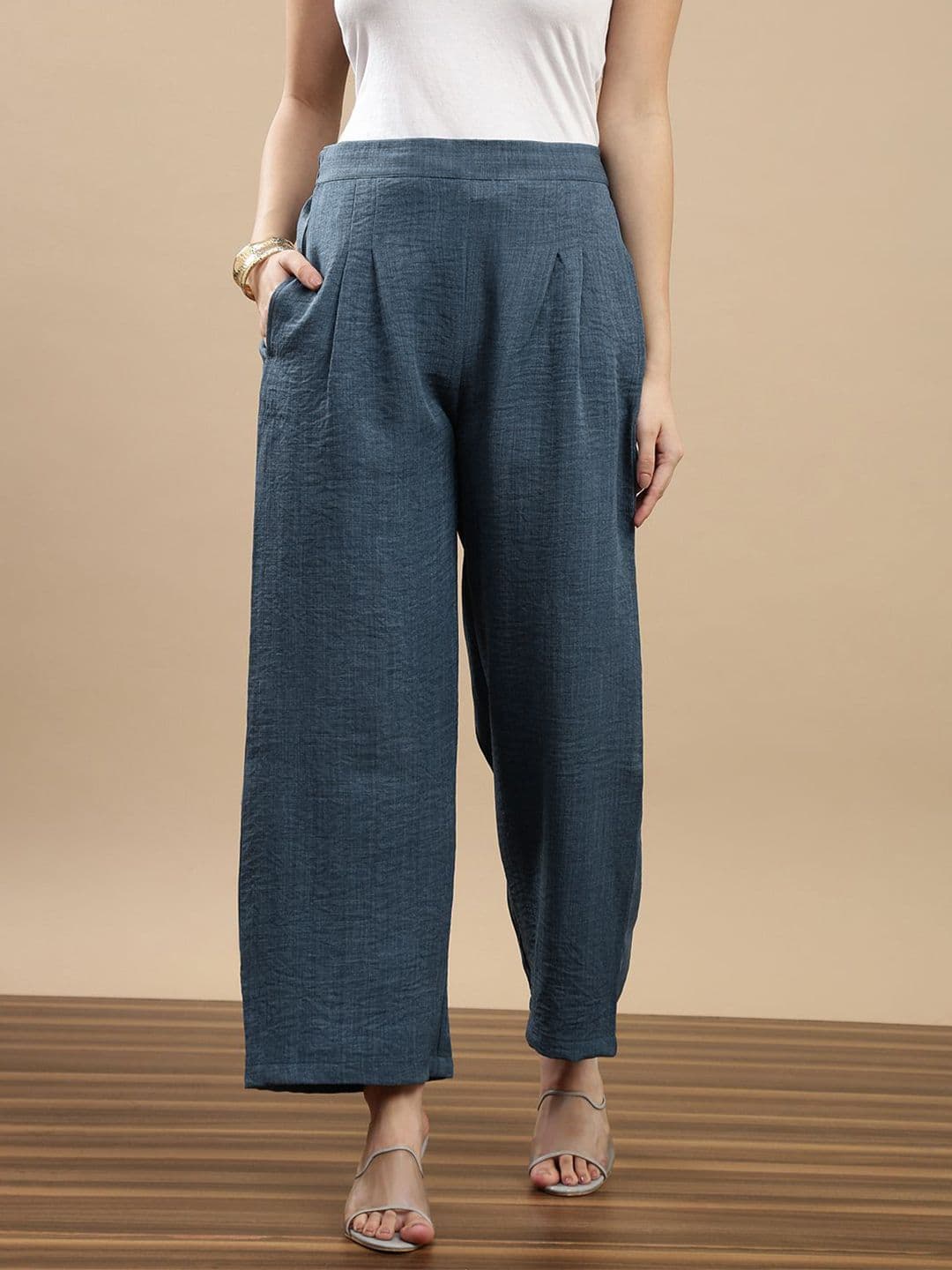 De Moza Women Slip-On Palazzos - view 1