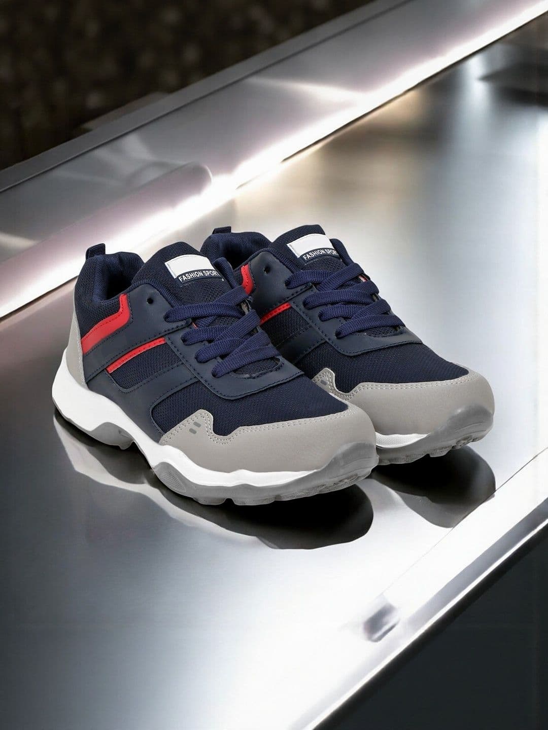 Begone Men Mesh Running Non-Marking Sports Shoes - view 1