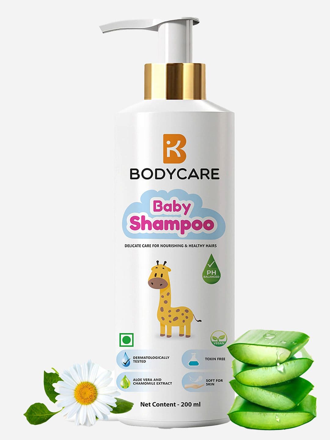 Bodycare Vegan And Toxin-Free Baby Shampoo - 200 ml - view 1