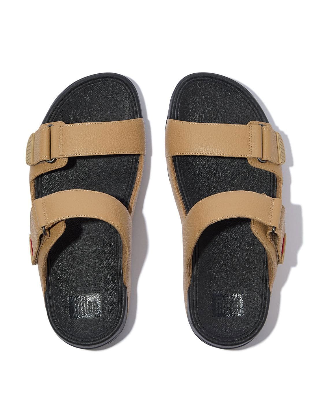 fitflop Men Textured Leather Comfort Sandals - view 1