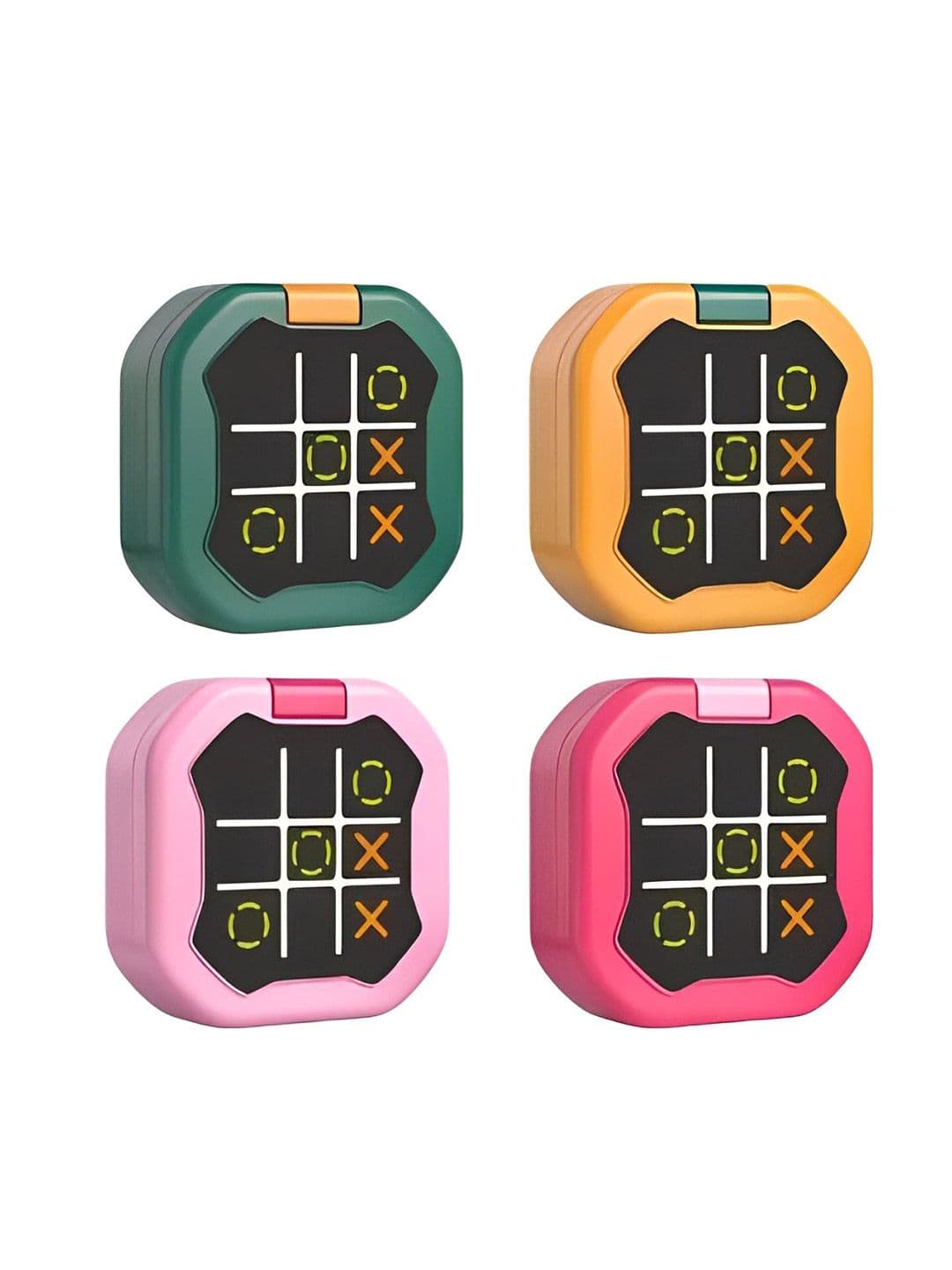 ADKD Kids Tic-Tac-Toe Handheld Console with 9 Game Modes Puzzles Activity Toys and Games - view 1
