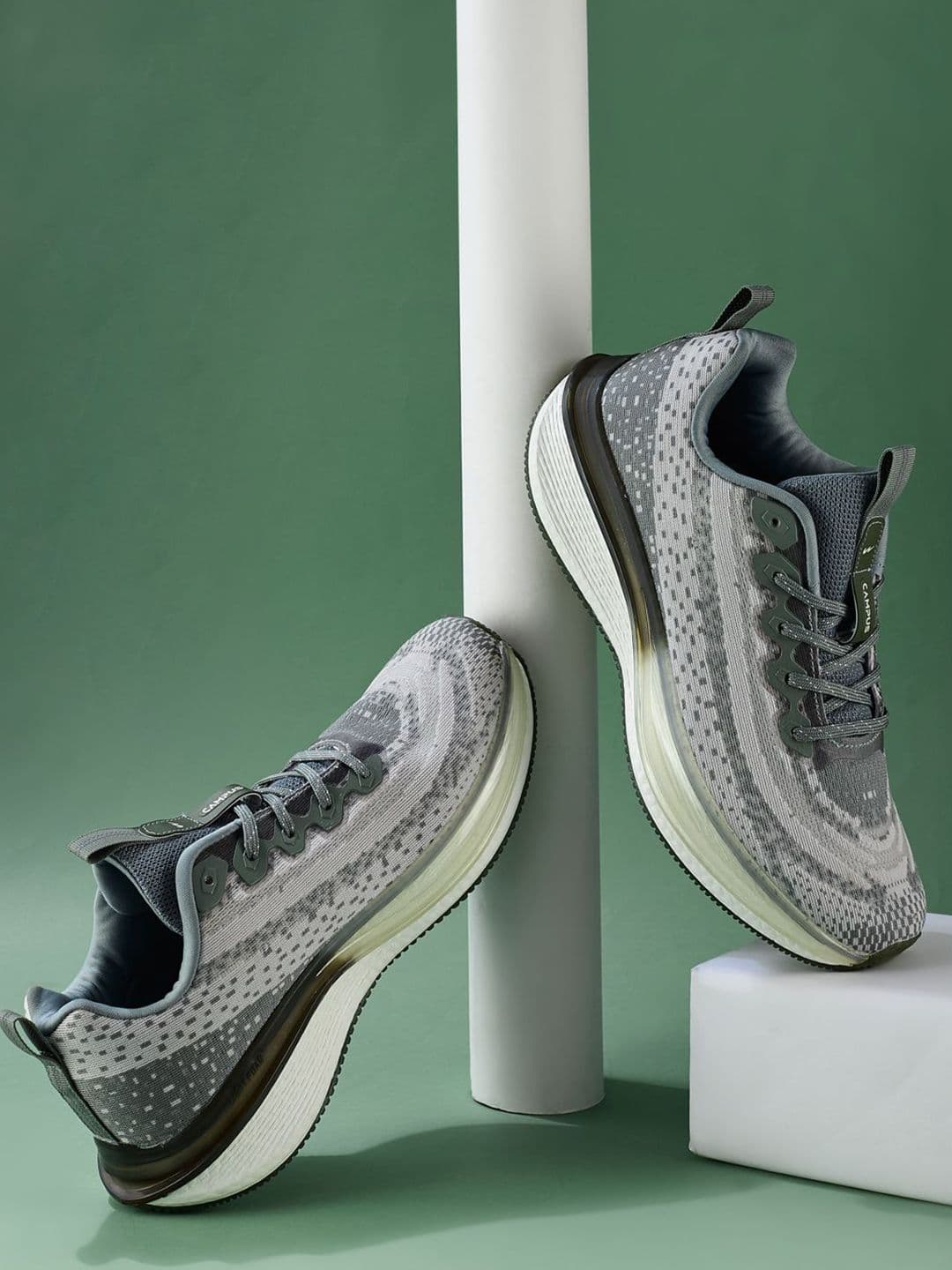Campus ACCESS Men Mesh Lace-Ups Running Sports Shoes - view 1