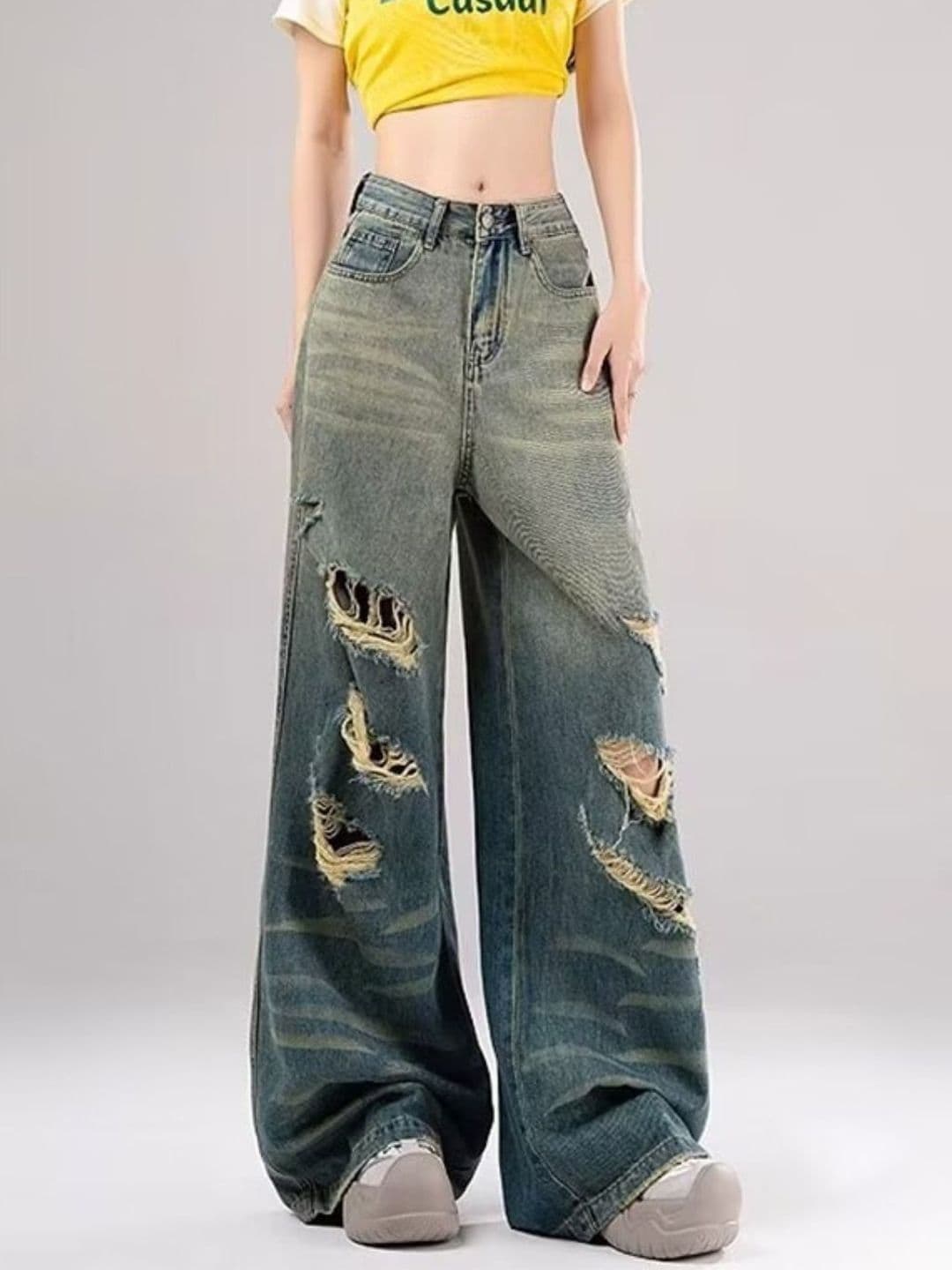 StyleCast Women Relexed Fit Mid-Rise No Fade Jeans - view 1