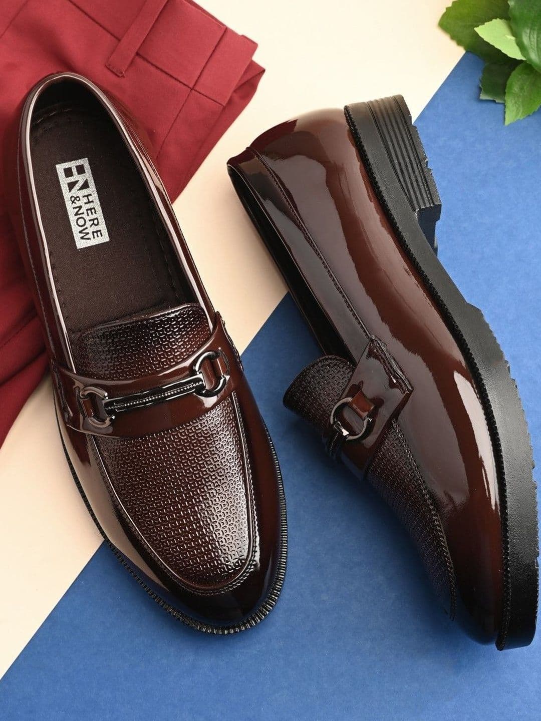 HERE&NOW Men Loafers Formal Shoes - view 1