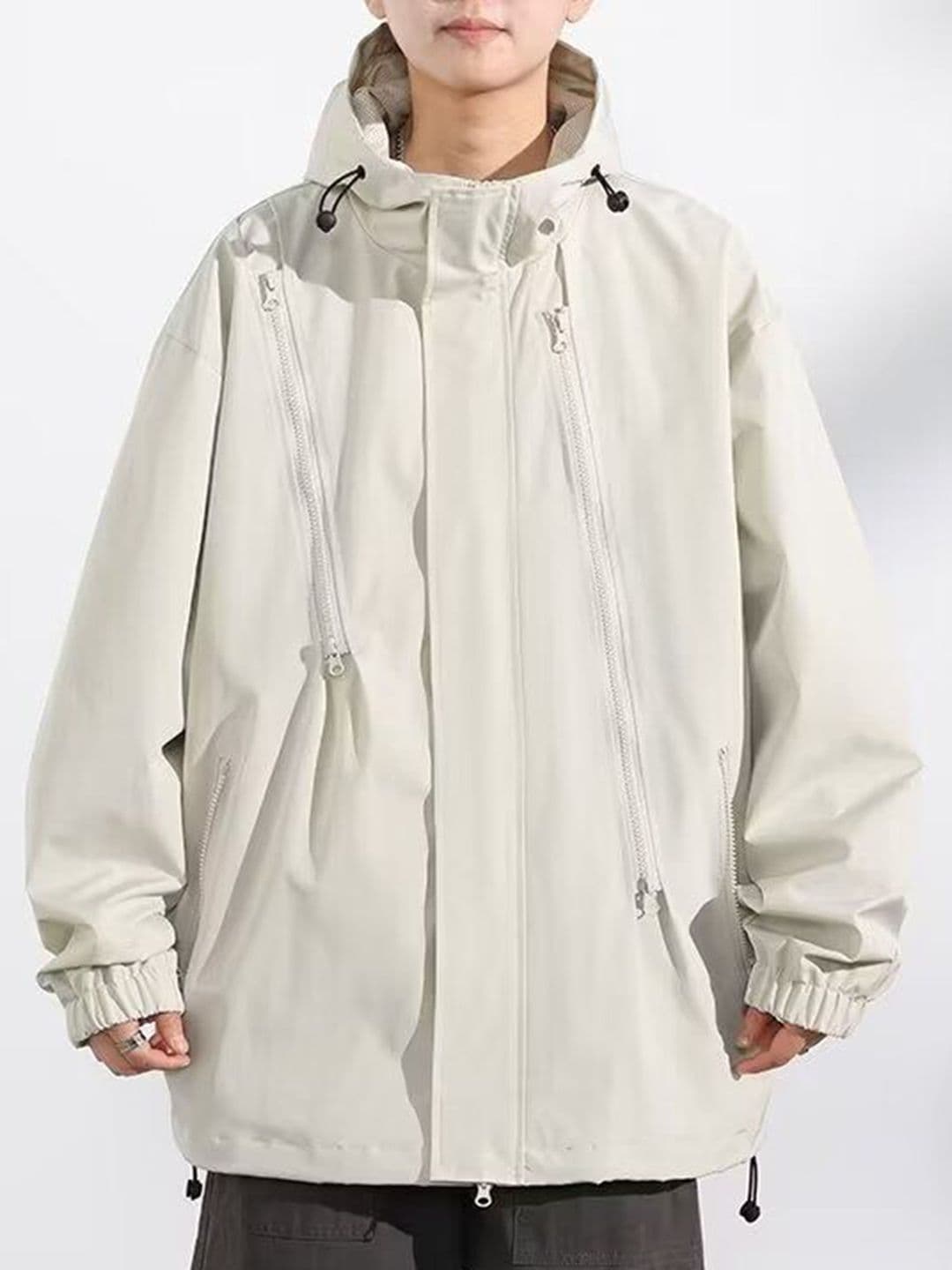 StyleCast x Revolte Men Long Sleeve Hooded Sporty Jacket - view 1