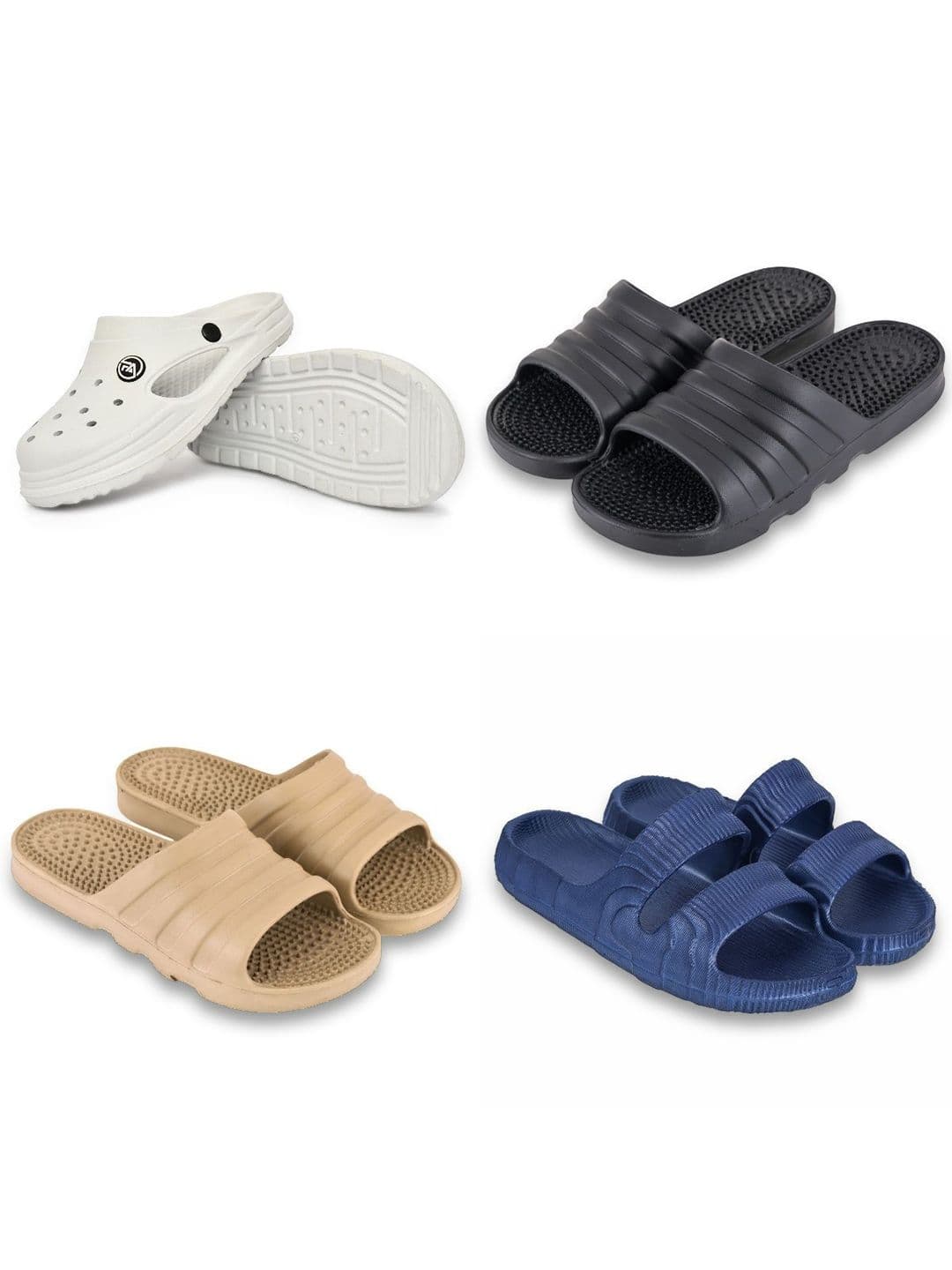 Feel alive Set Of 4 Ultra-Comfortable Lightweight Sliders - view 1