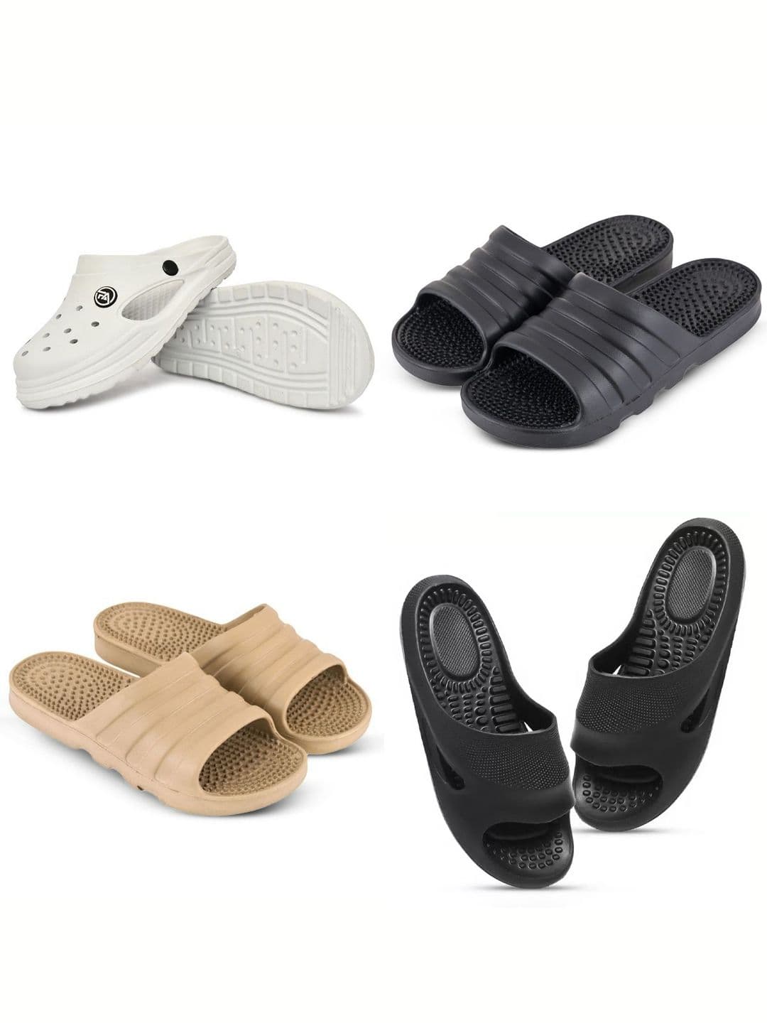 Feel alive Men Set of 4 Flip Flops - view 1