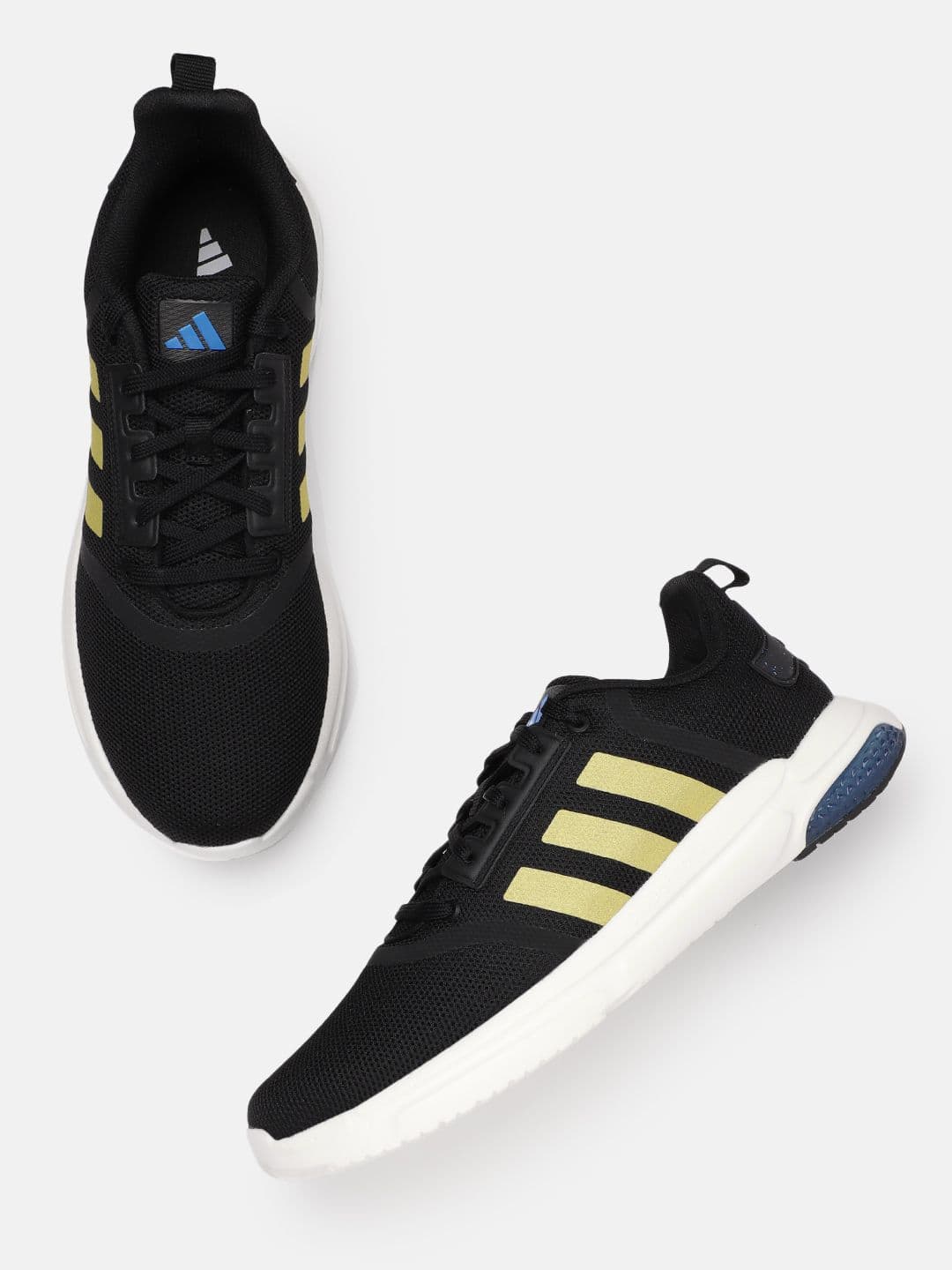 ADIDAS Men Woven Design Tracktress Running Shoes - view 1