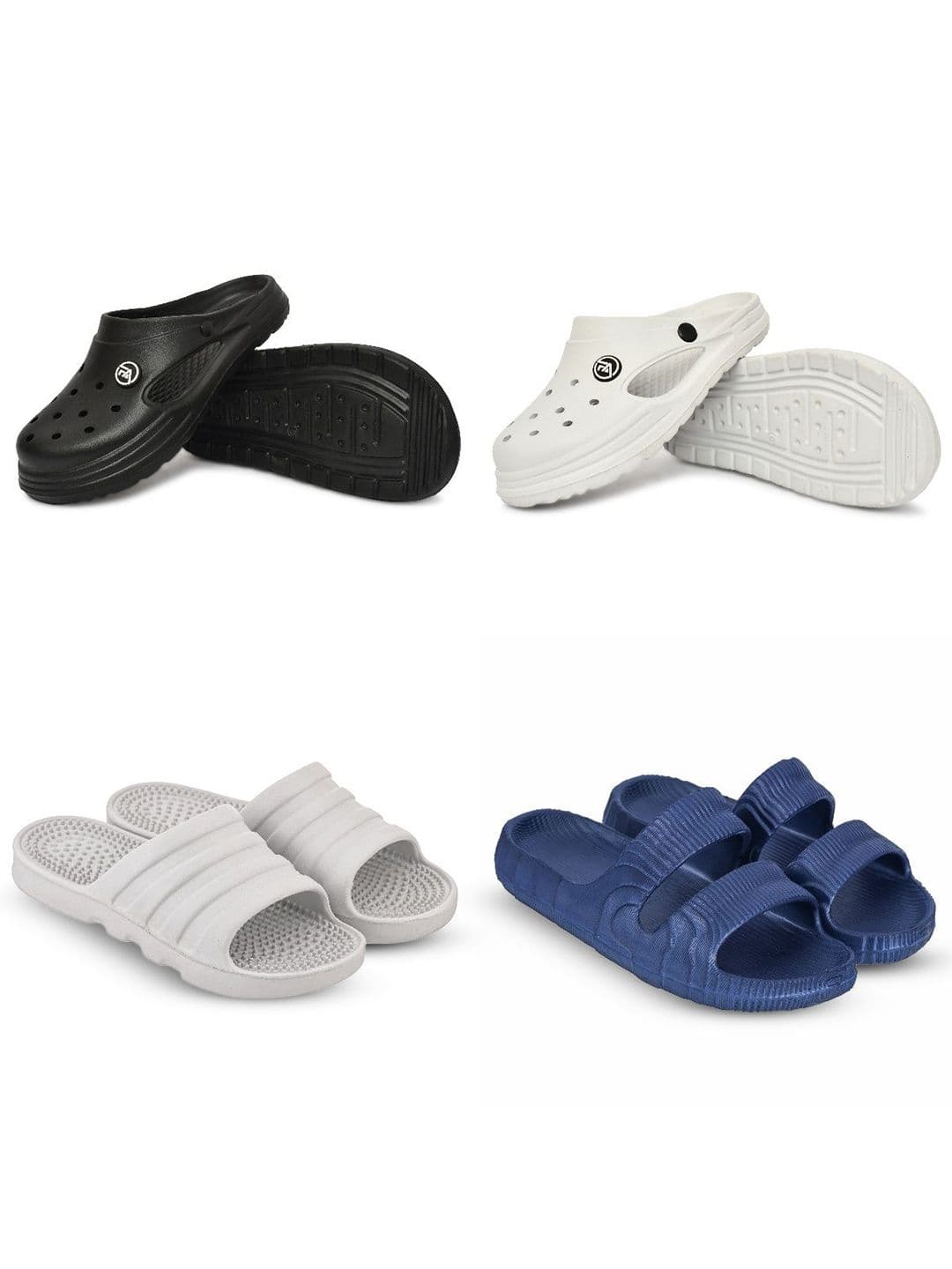 Feel alive Set Of 4 Ultra-Comfortable & Lightweight Clogs - view 1