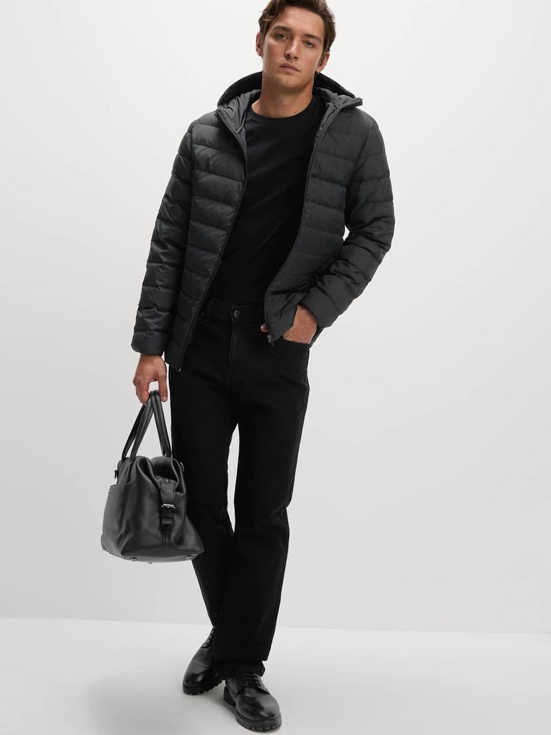 Marks & Spencer Lightweight Feather & Down Padded Jacket - view 1