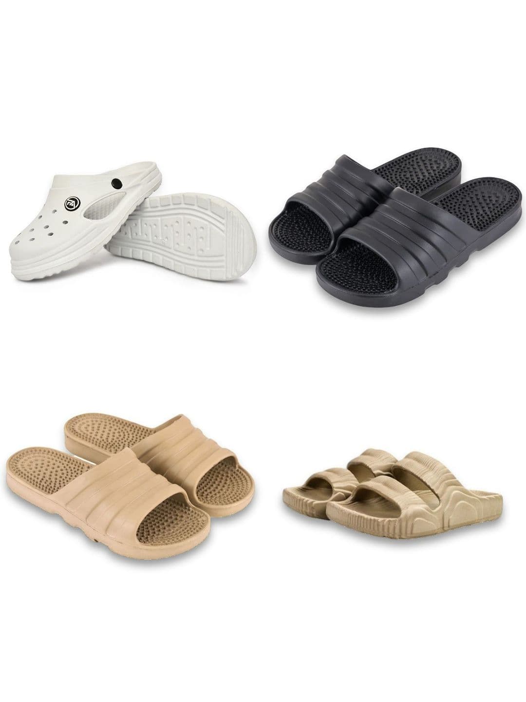 Feel alive Men Set Of 4 Lightweight Clogs - view 1