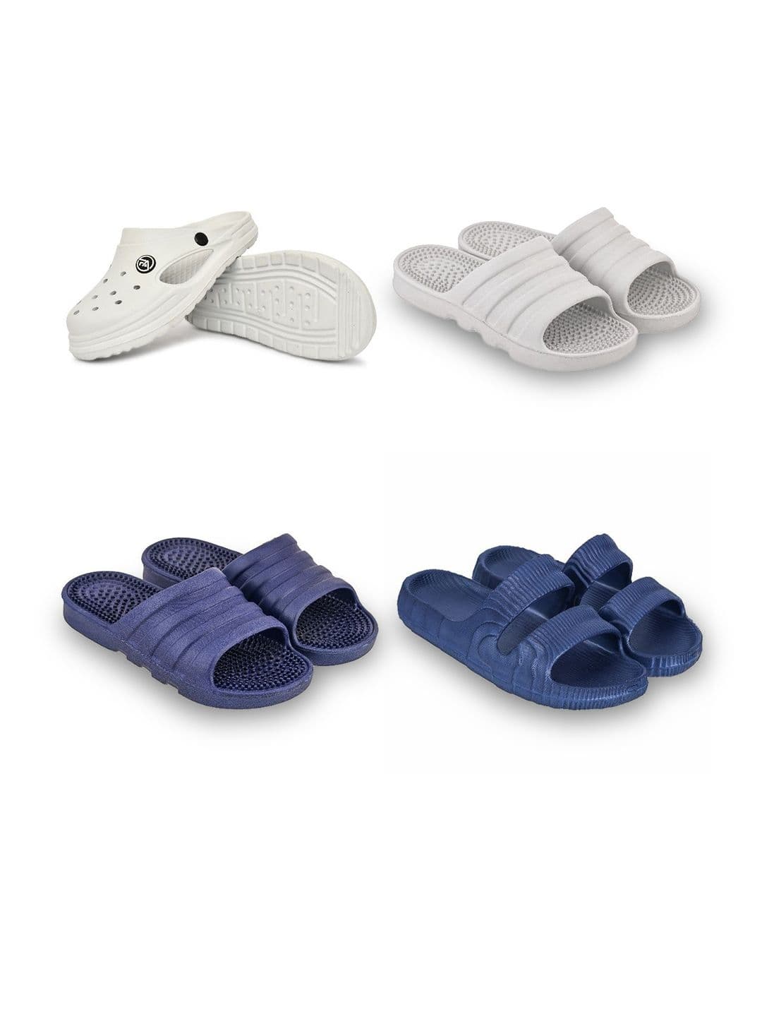 Feel alive Set Of 4 Ultra-Comfortable & Lightweight Clogs - view 1
