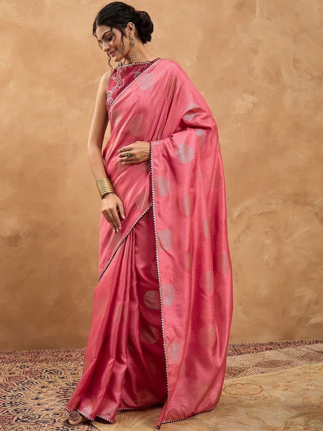 Saree mall Embellished Zari Banarasi Saree - view 1