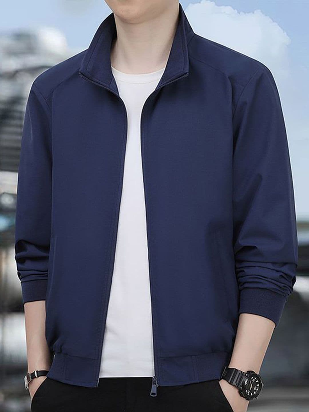 StyleCast x Revolte Men Lightweight Tailored Jacket - view 1