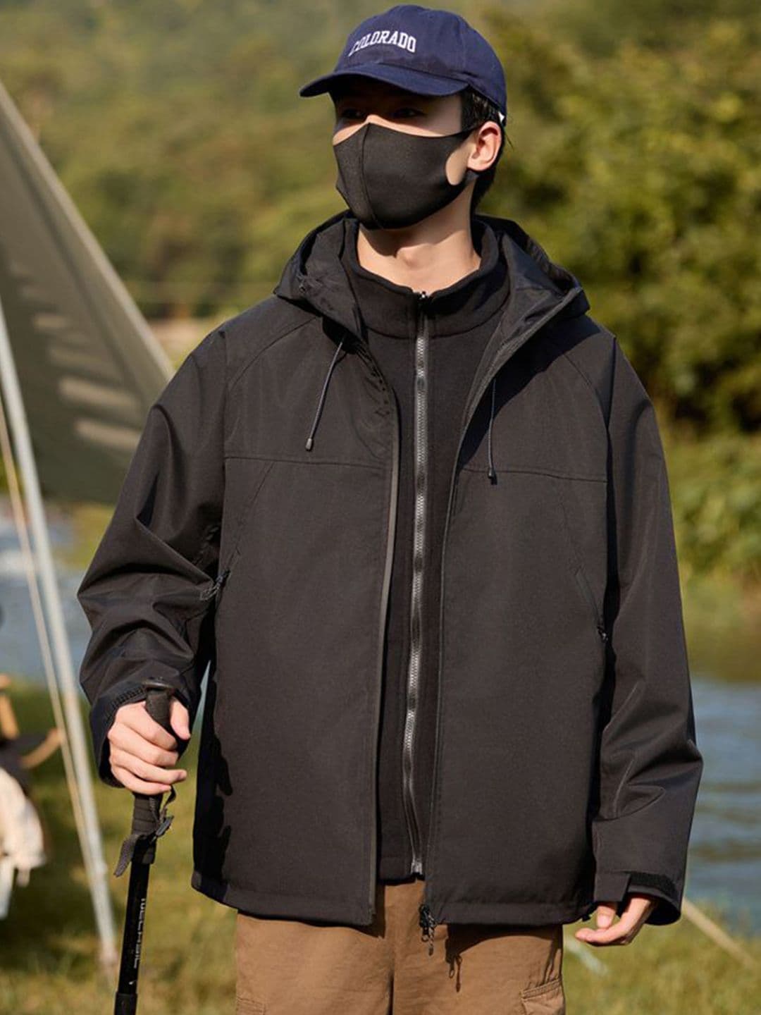 StyleCast x Revolte Men Windcheater Tailored Jacket - view 1