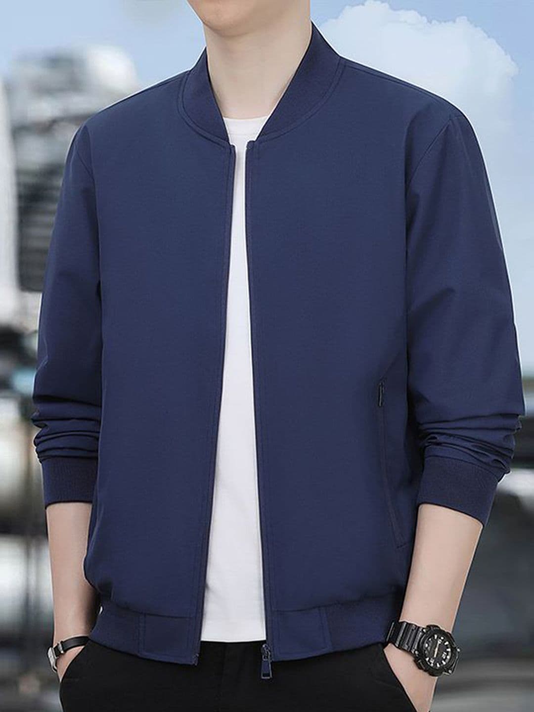 StyleCast x Revolte Men Lightweight Outdoor Tailored Jacket - view 1
