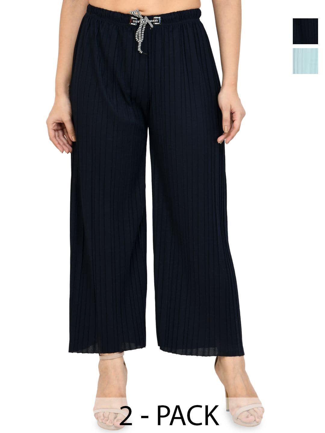 Brainbees Women Pack of 2 Palazzos - view 1