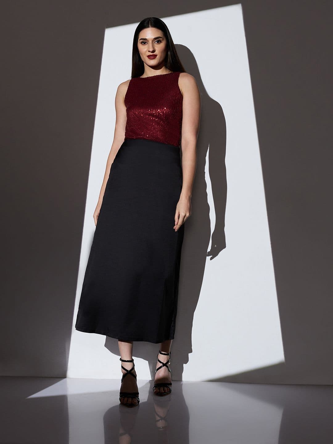 Globus Women Mid-Rise Midi A-Line Skirt - view 1