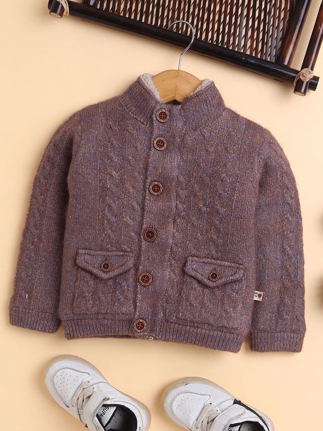 Yellow Apple Boys Front-Open Sweaters - view 1