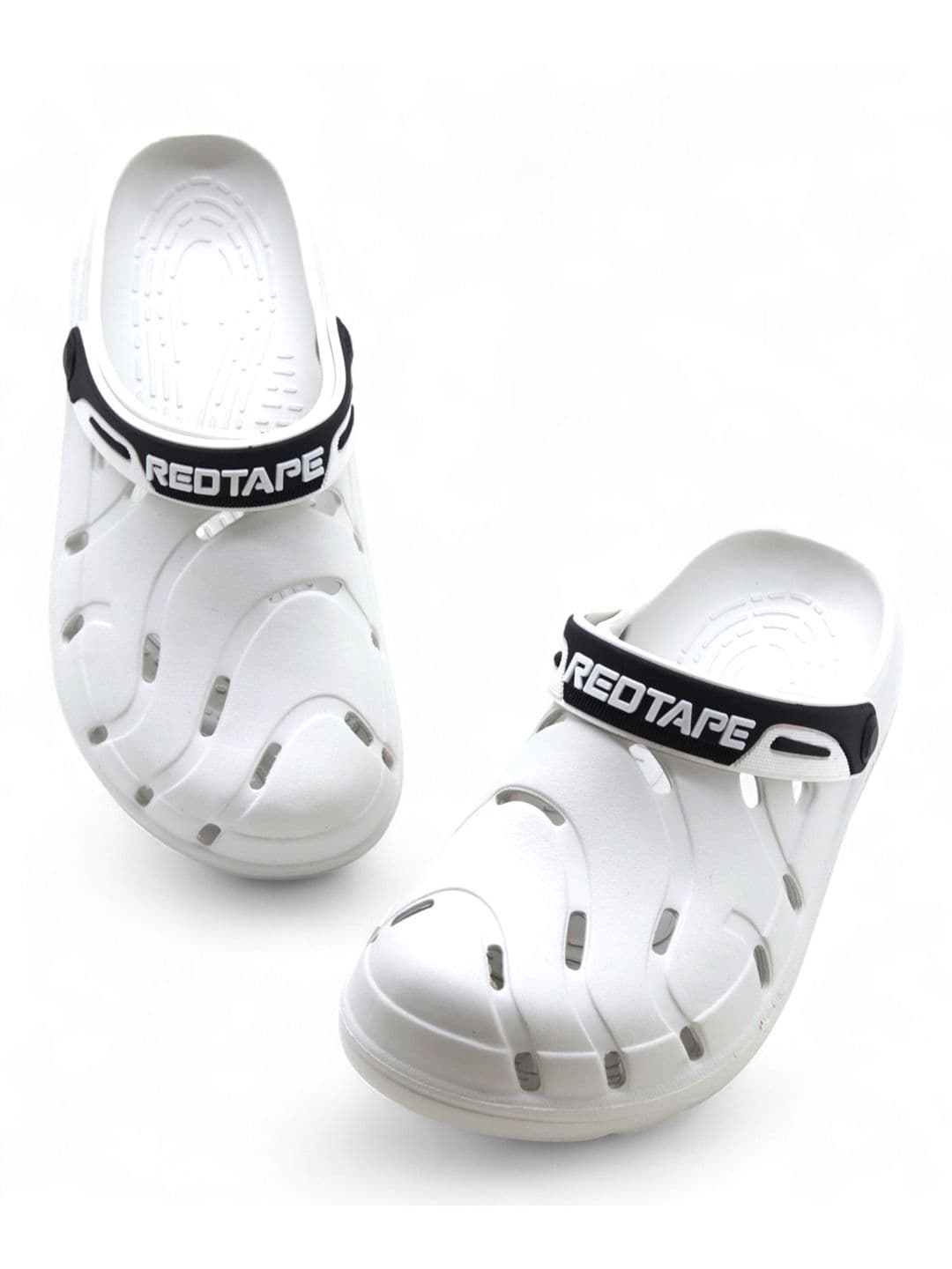 Red Tape Ventilation Ports & Adjustable Back Strap Clogs - view 1