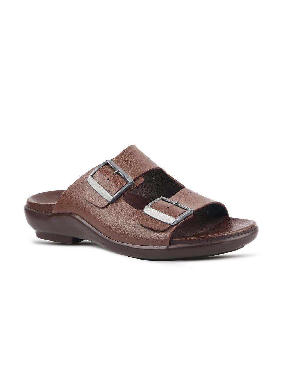 MEDIFEET Dual Buckle Slide Sandals with Arch Support - view 1