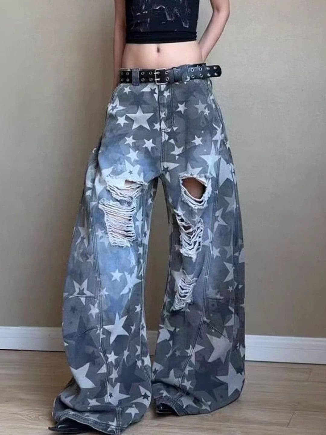 StyleCast x Revolte Women Mid-Rise Slash Knee Jeans - view 1