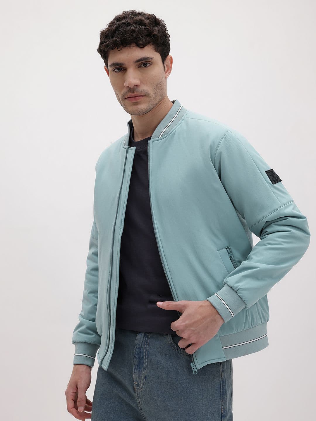 The Roadster Life Co. Applique Detail Bomber Jacket - view 1
