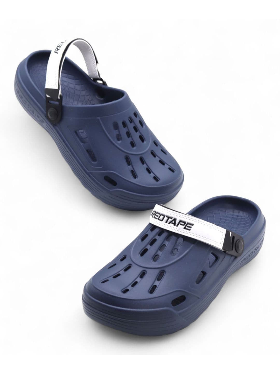 Red Tape Men Ventilation Ports & Adjustable Back Strap Clogs - view 1