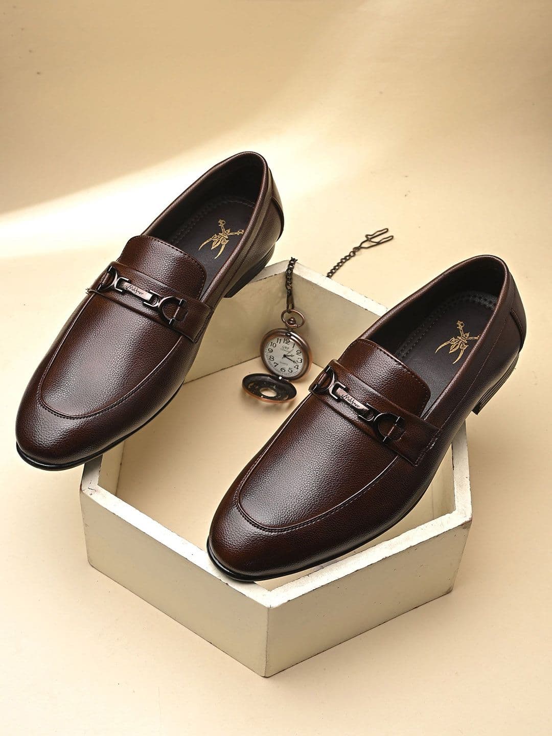House of Pataudi Men Lightweight With Soft Cushion Loafers - view 1