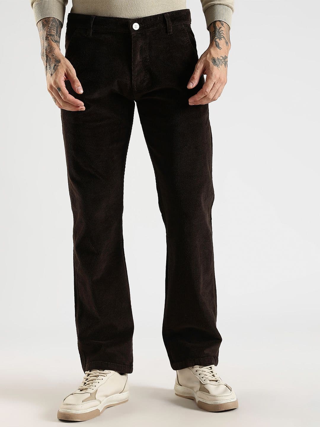Mast & Harbour Men No Fade Mid-Rise Straight Fit Jeans - view 1