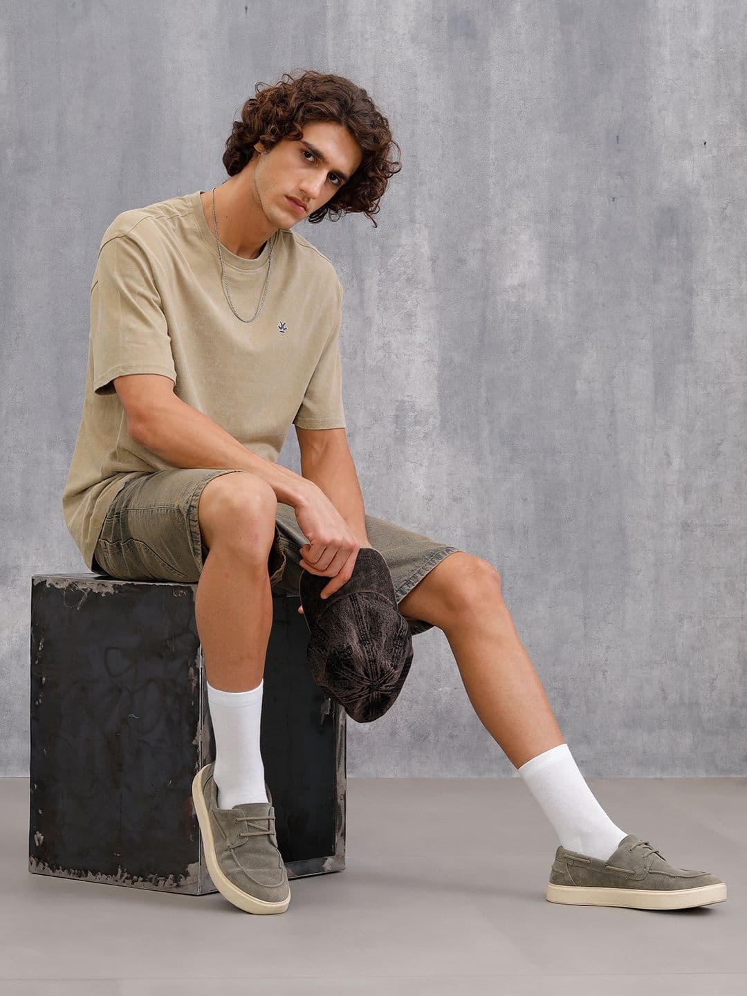 WROGN Men Round Neck Short Sleeve Relaxed T-shirt - view 1