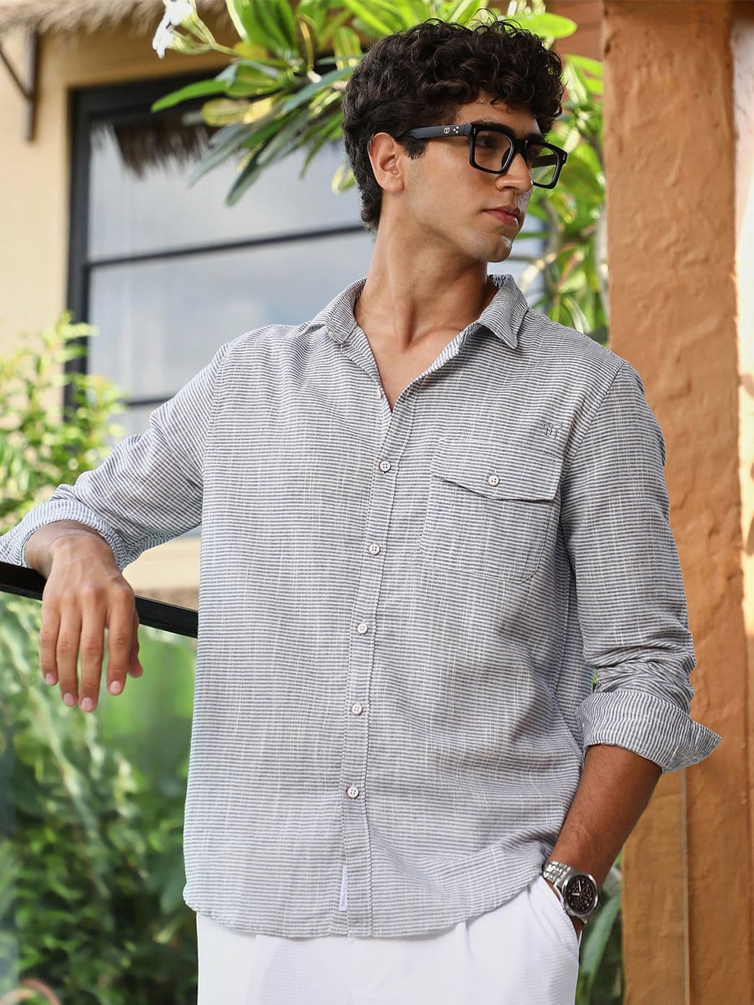 CAHOOT Multi Stripes Striped Comfort Casual Shirt - view 1