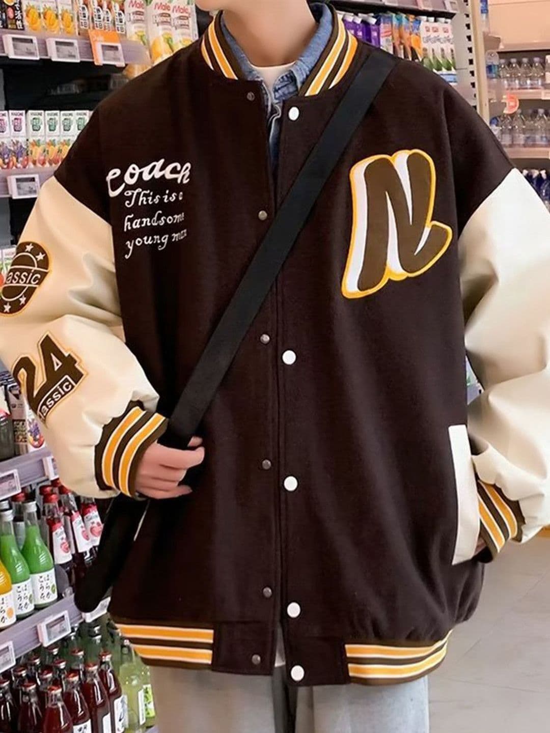 StyleCast Men Colourblocked Open Front Jacket - view 1