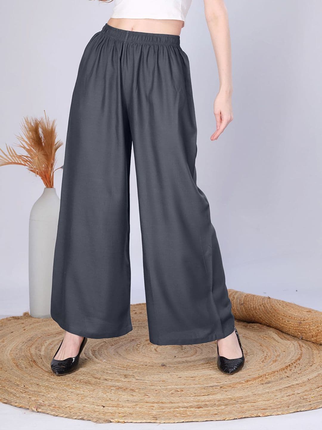 Vivika Women Flared Palazzos - view 1
