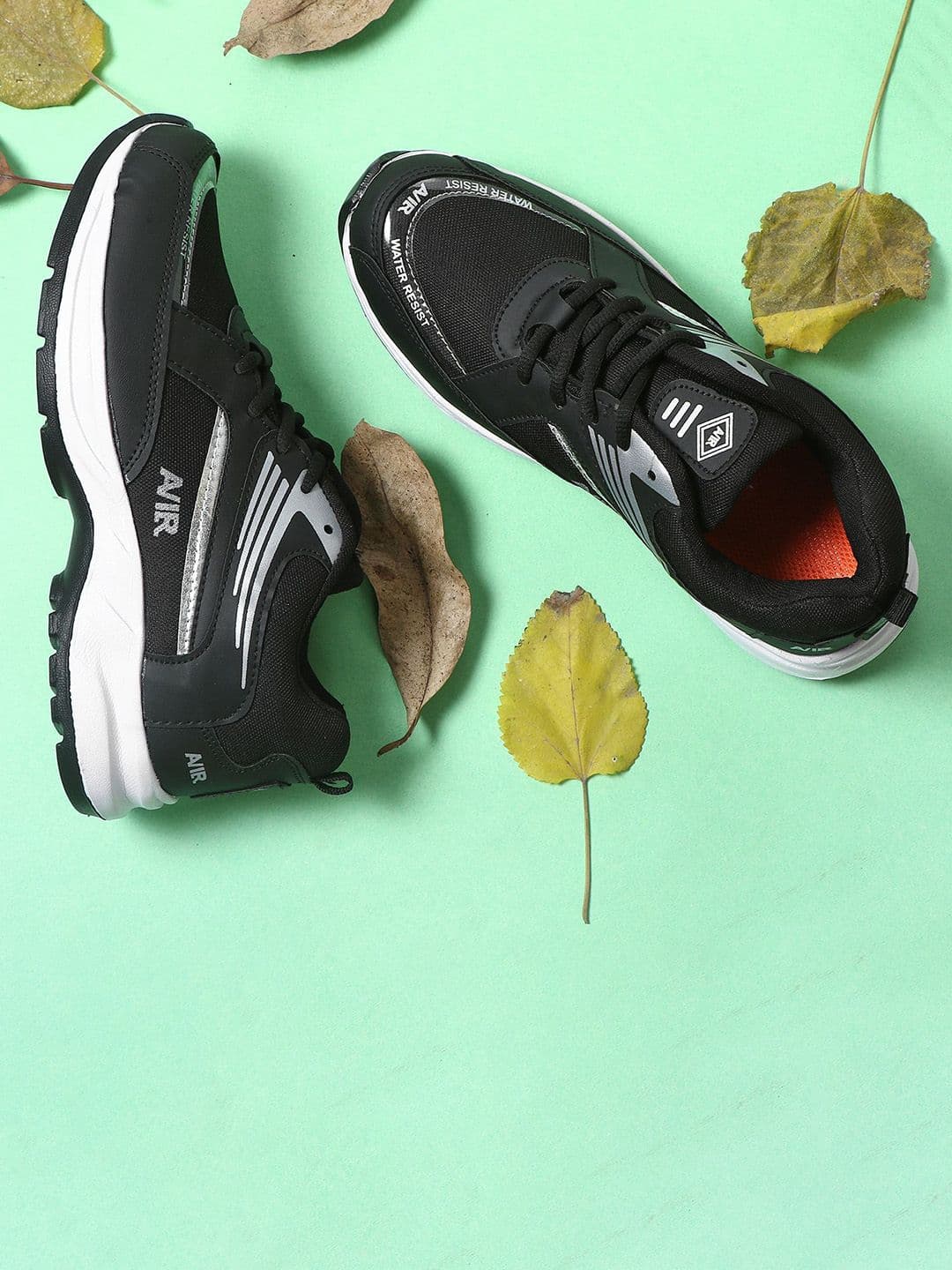 Elevarse Men Lace Ups Running Non-Marking Shoes - view 1