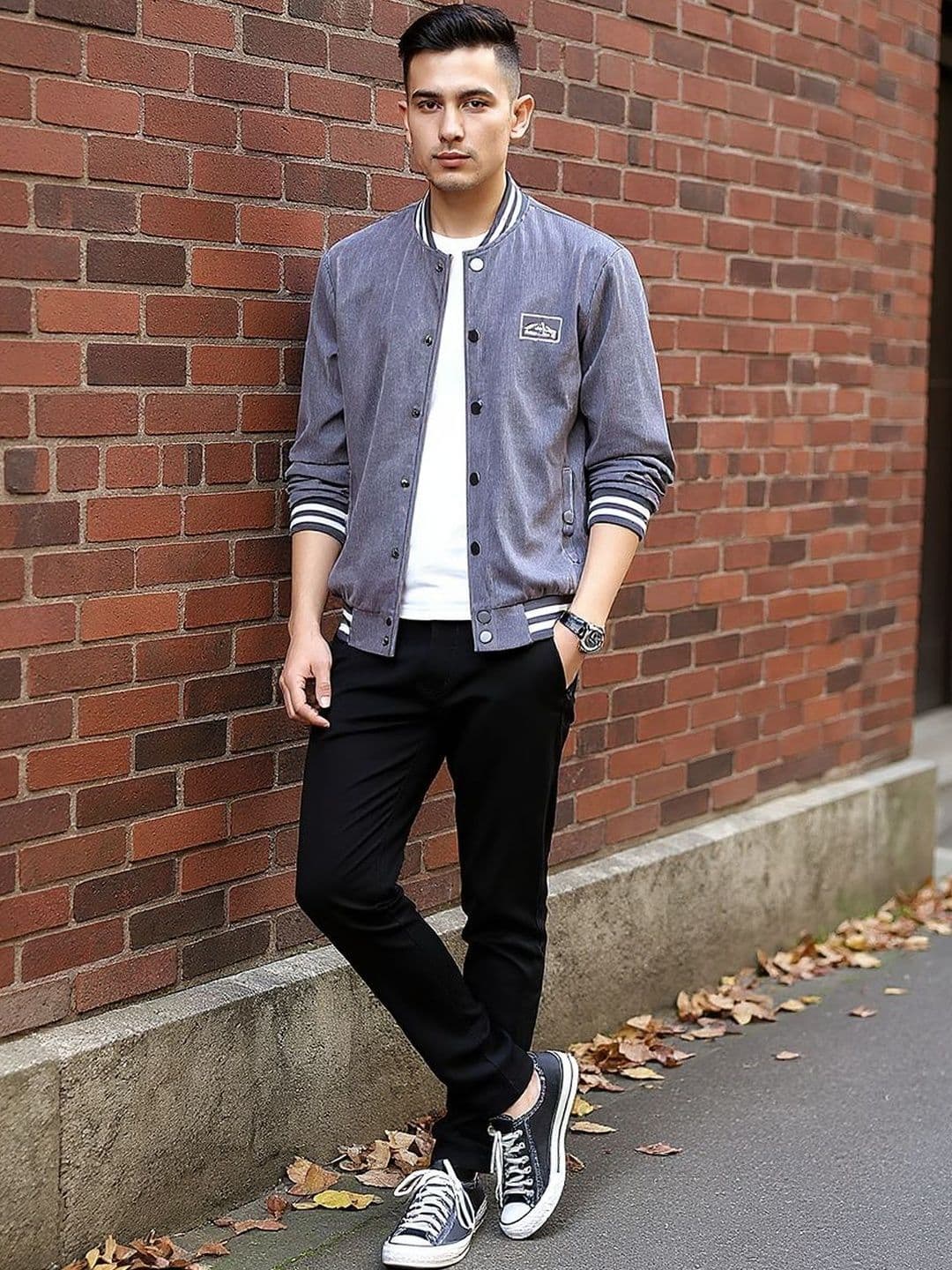 HERE&NOW Men Solid Tailored Open Front Jacket - view 1