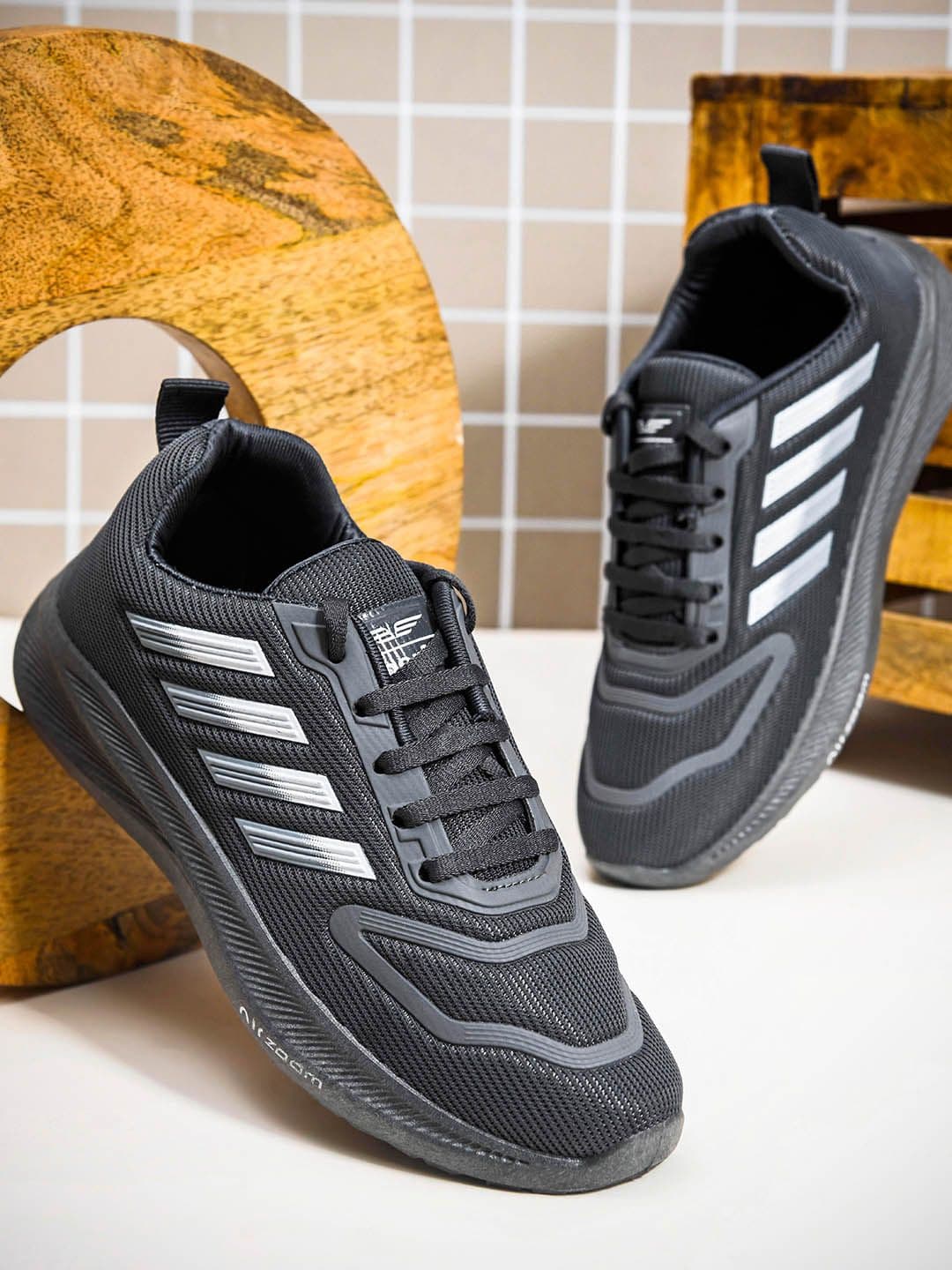 SHOELAMB Men Grey Sports Shoes - view 1