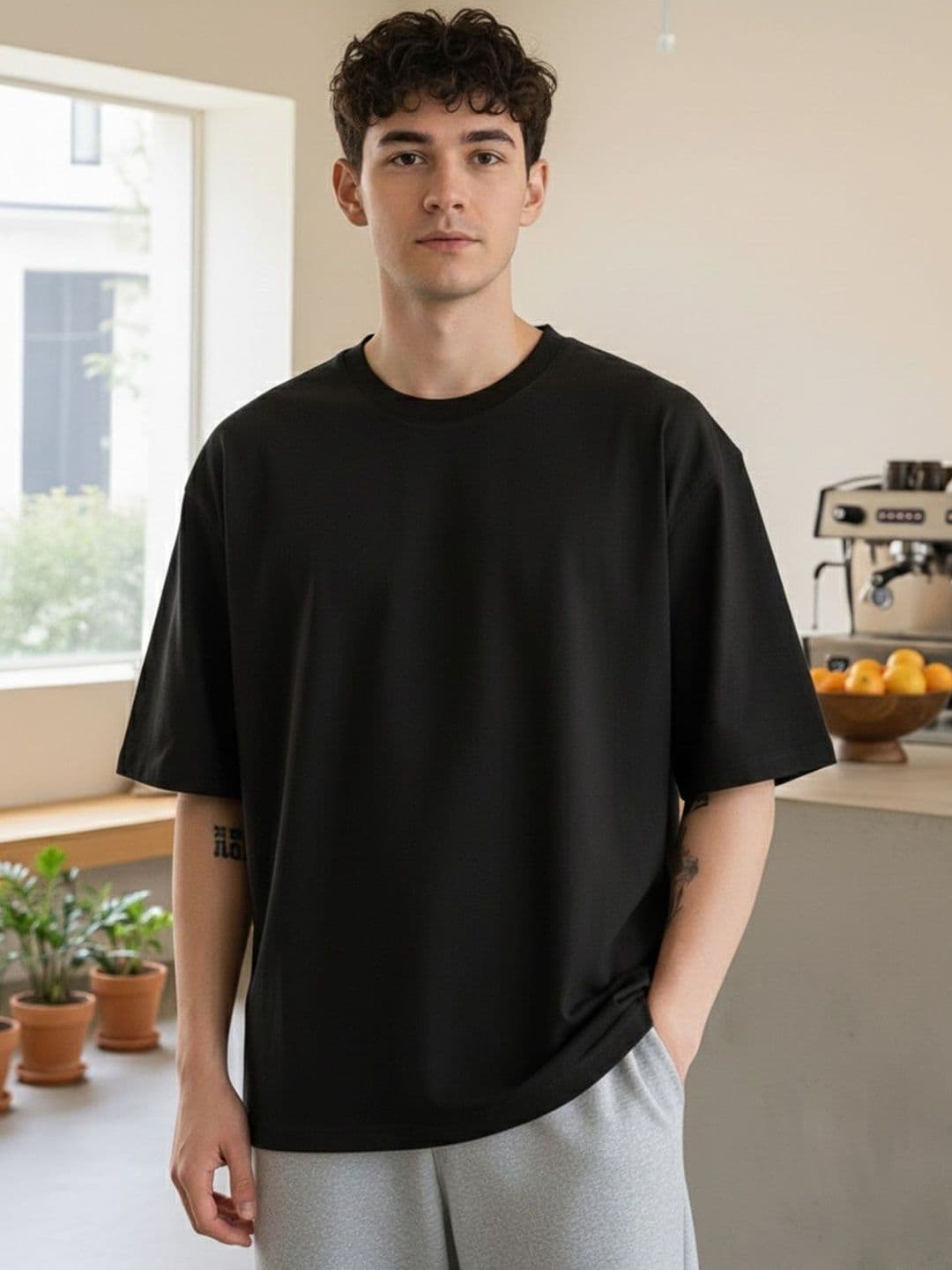 Moda Rapido Men Drop-Shoulder Sleeves T-shirt - view 1